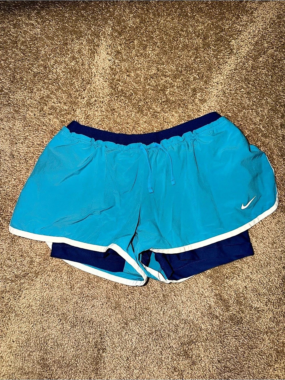 Nike Women's Athletic Shorts in Blue